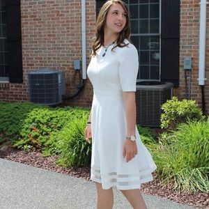 Calvin Klein Ivory Dress Size 6